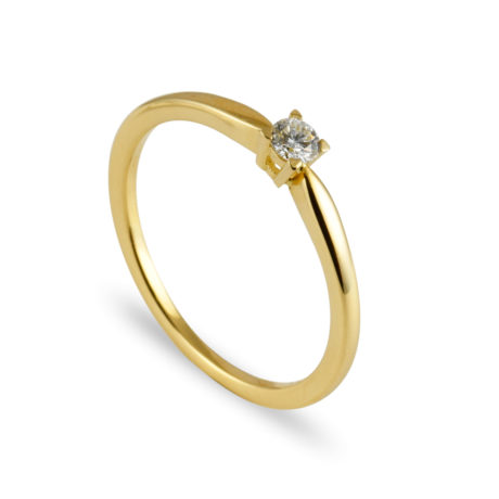 Solitär Ring