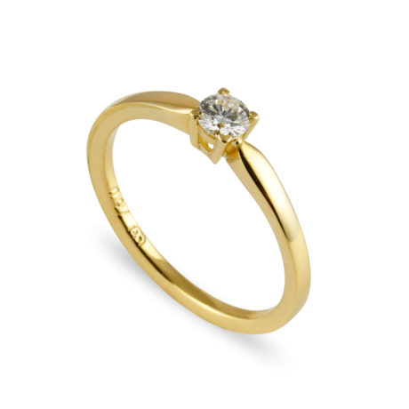 Solitär Ring