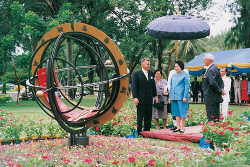 <h4>1999: Türler-Sonnenuhr für den thailändischen Hof</h4>