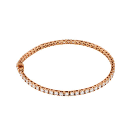 Brillantbracelet Roségold und 60 Brillanten